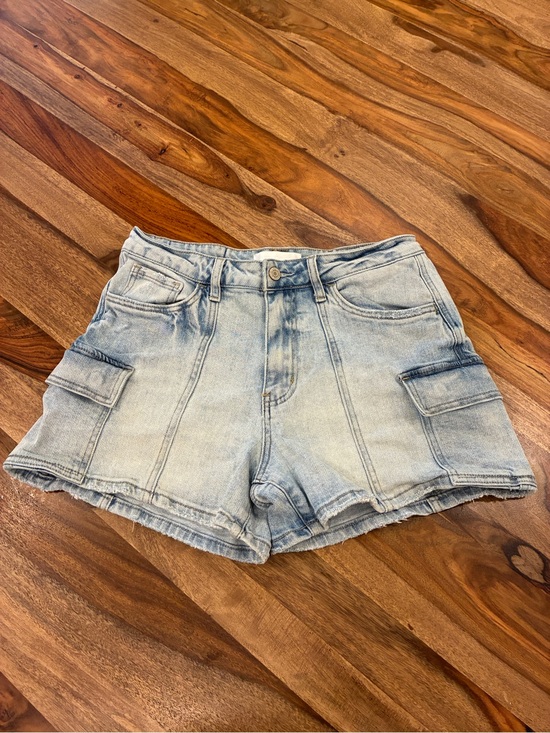 Vervet Pants - Vervet Denim Cargo Shorts - Women - Size M